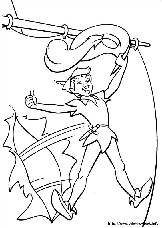 Peter Pan 2 coloring picture